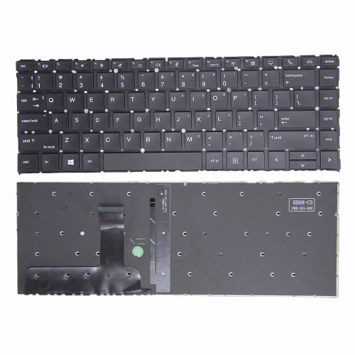 HP EliteBook x360 1040 G4, 1040 G5, 1040 G6, backlit US keyboard OEM - additional view 
