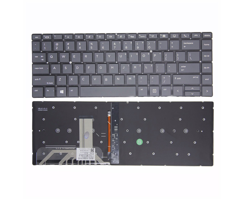HP EliteBook x360 1040 G4, 1040 G5, 1040 G6, backlit US keyboard high copy , LT-13292 - additional view 