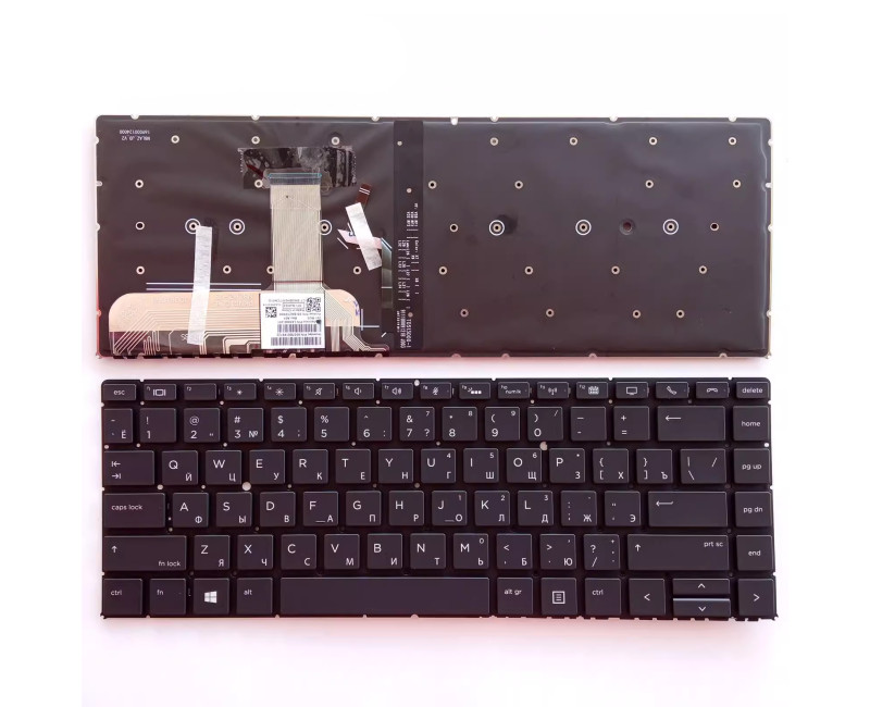 HP EliteBook x360 1040 G5 1040 G4 Russian RU keyboard