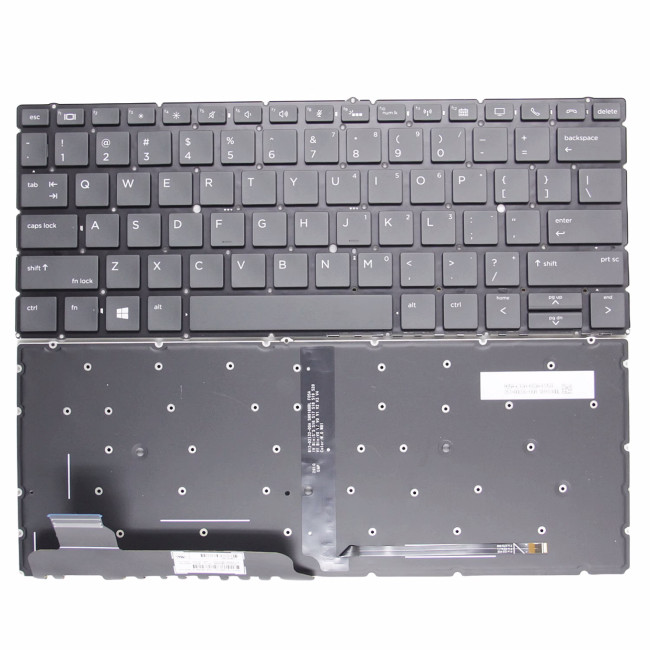 HP EliteBook x360 830 G5 G6 zhan X13 G2 backlit US keyboard - main product image
