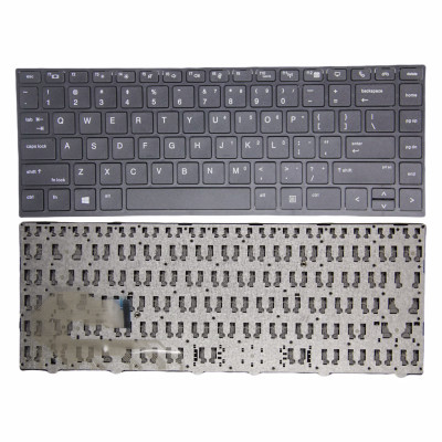 HP Elitebook 840 G5 G6, 745 G5, 846 G5, 848 G5, Zbook 14U G5, black frame US keyboard OEM