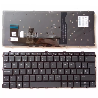 HP Elitebook X360 1030 G2 G3 G4 HSN-104C Q10C backlit Spanish SP keyboard