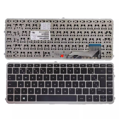 HP Envy 14-K 14-K074ca 14-K153ca 14-K010us 020us silver Brazilian BR keyboard
