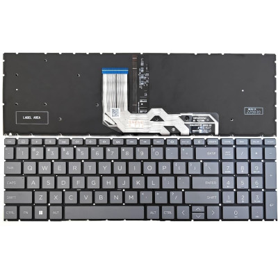 HP Envy 17-DA, 17T-DA, 17-CW, 17T-CW, backlit US keyboard gray