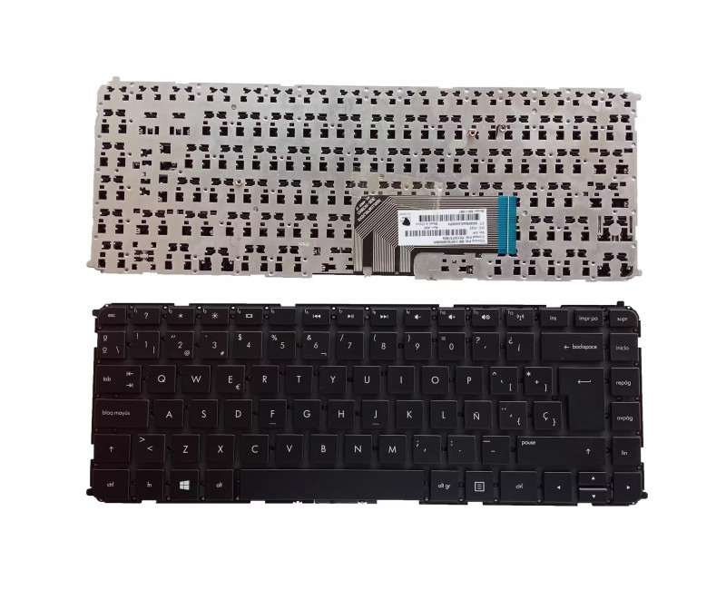 HP Envy 4-1000 4-1100 4-1200 envy4 envy4t black Spanish SP keyboard - additional view 