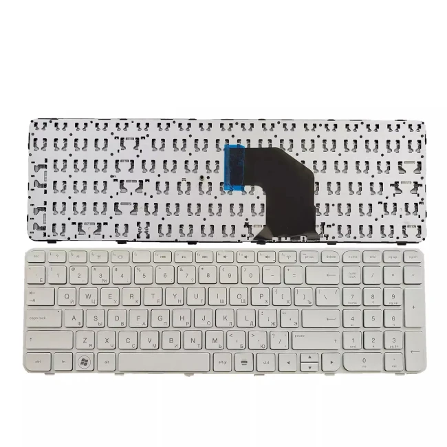 HP G6-2000 2025 2301 2327 2328 2146 2147TX TPN-Q110 white Russian RU keyboard - main product image