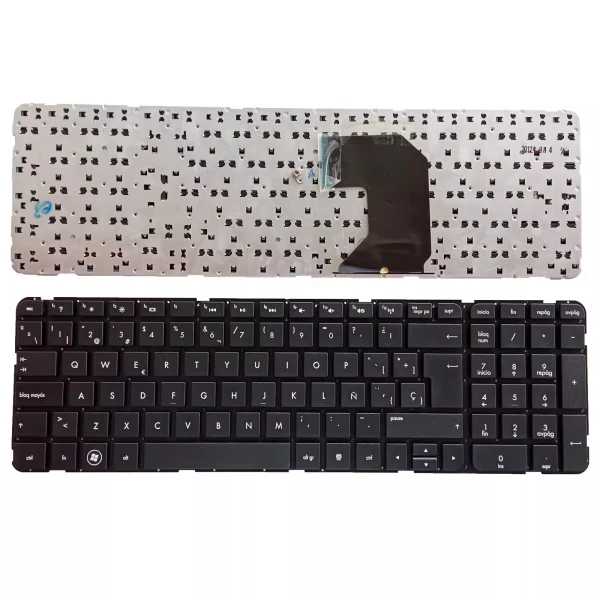 HP G7-2000 G7-2100 G7-2200 G7-2300 G7z black Spanish SP keyboard - main product image