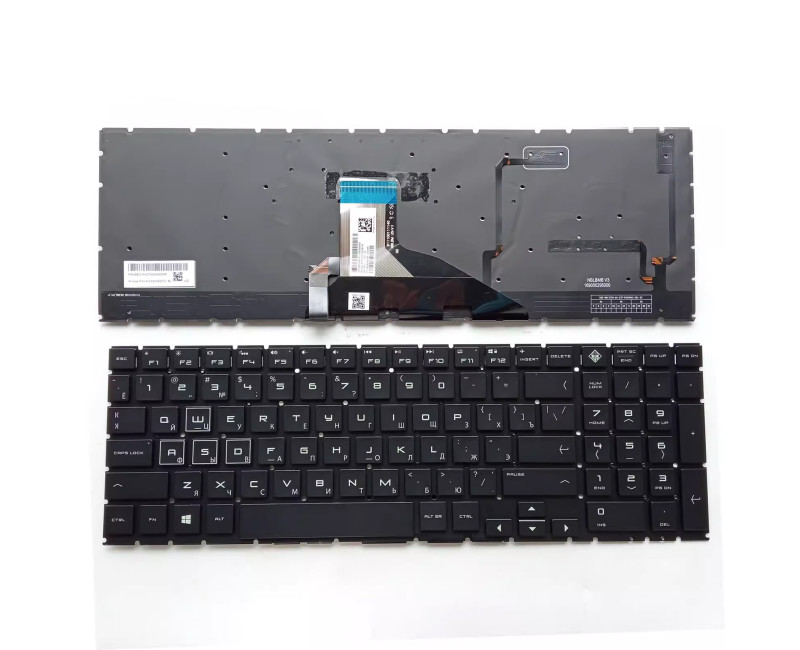 HP OMEN 15-DC 15T-DC 15-DH 15T-DH C143 Q211 backlit Russian RU keyboard