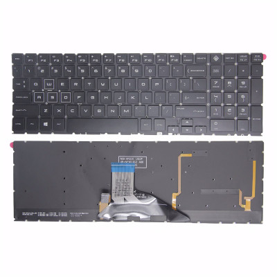 HP omen 15-DC 15T-DC 15-DH 15T-DH C143 Q211 black RGB backlit US keyboard