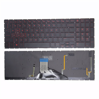 HP omen 15-DC 15T-DC 15-DH 15T-DH C143 Q211 red backlit keyboard US keyboard