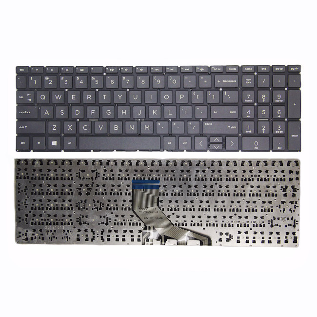 HP ENVY X360 15-CN, 15M-CN, 15T-CN, 15-CP, 15M-CP, 15Z-CP, black US keyboard - main product image