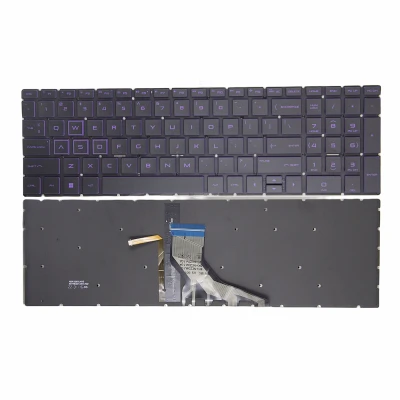 HP ENVY X360 15-CN, 15M-CN, 15T-CN, 15-CP, 15M-CP, 15Z-CP, purple backlit US keyboard