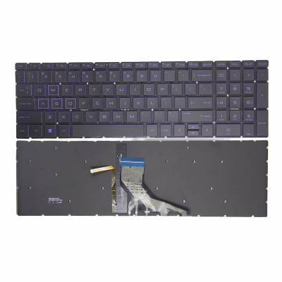 HP PAVILION X360 15-CR, 15T-CR, 15-CS, 15T-CS, 15-CW, 15Z-CW, 15-CX, 15T-CX, purple backlit US keyboard
