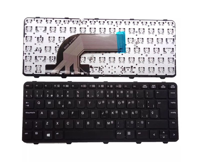 HP ProBook 440 G0 440 G1 445 G1 Spanish SP keyboard - additional view 