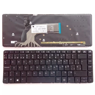 HP ProBook 440 G0 440 G1 445 G1 backlit Spanish SP keyboard
