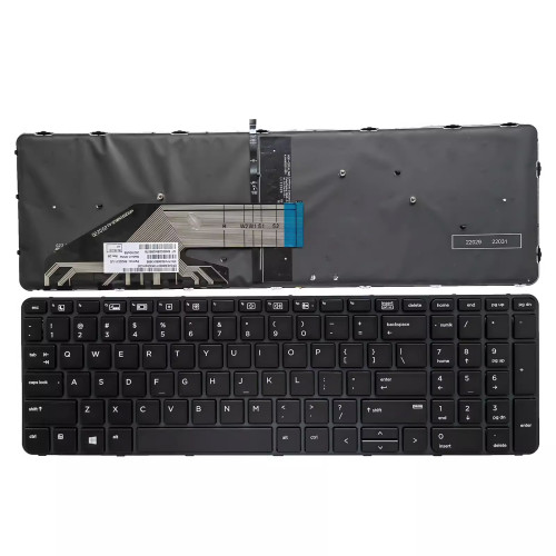 HP PROBOOK 470 G3 G4, 455 G3, 450 G3 G4, 650 G2 G3, backlit US keyboard OEM - main product image