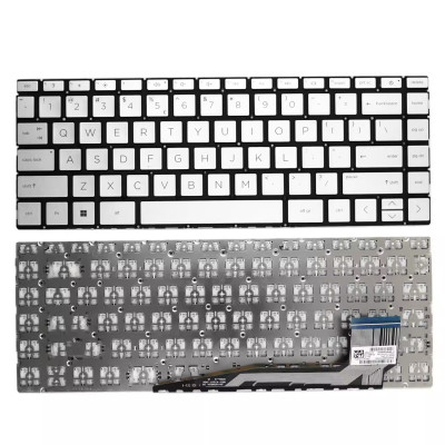 HP Pavilion 13-BE, 14-EH, 14-EY, 14-EW, silver US keyboard F1 question
