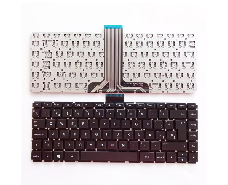 HP Pavilion 13-S 13-S000 13-S100 13-S200 Spanish SP keyboard - additional view 