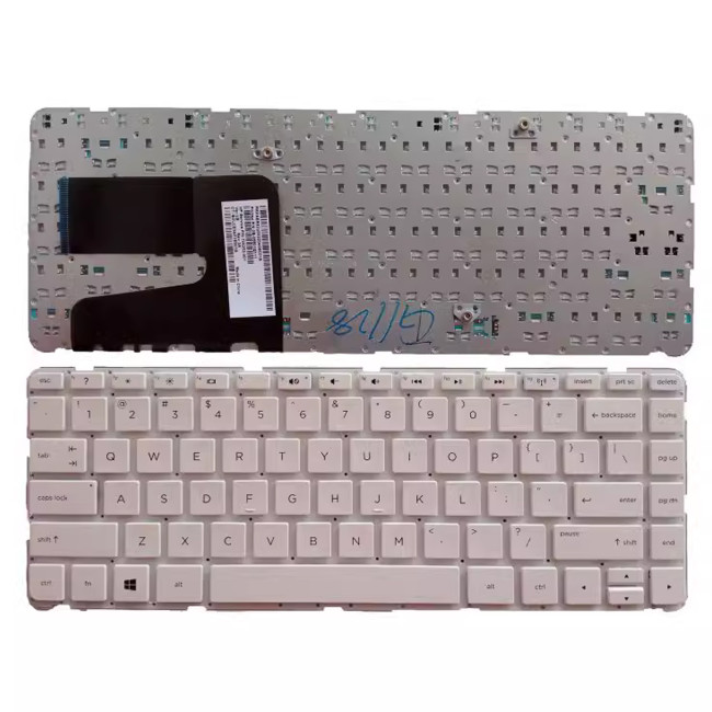 HP Pavilion 14-E 14-E000 14-F 14z-f000 14-f000 white US keyboard - main product image