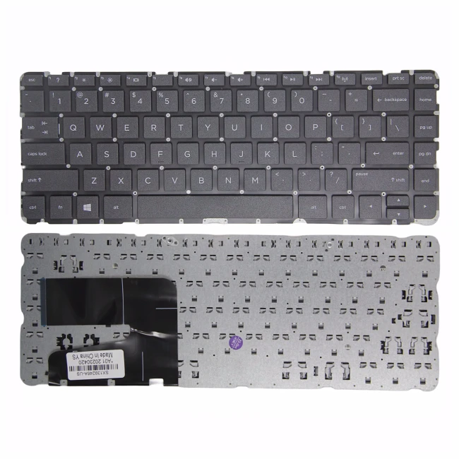 HP Pavilion 14-N 14N 345 G2 14-N029tx Q129 248 245 G3 240 G3 246 G3 F112 f114 G14 14-R 2 screws no frame US keyboard OEM - main product image