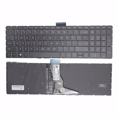 HP Pavilion 15-BS 15-BR 15-BW 15T-BR 15Q-BU 15T-BS 15Z-BW black Crystal keycap backlit US keyboard original