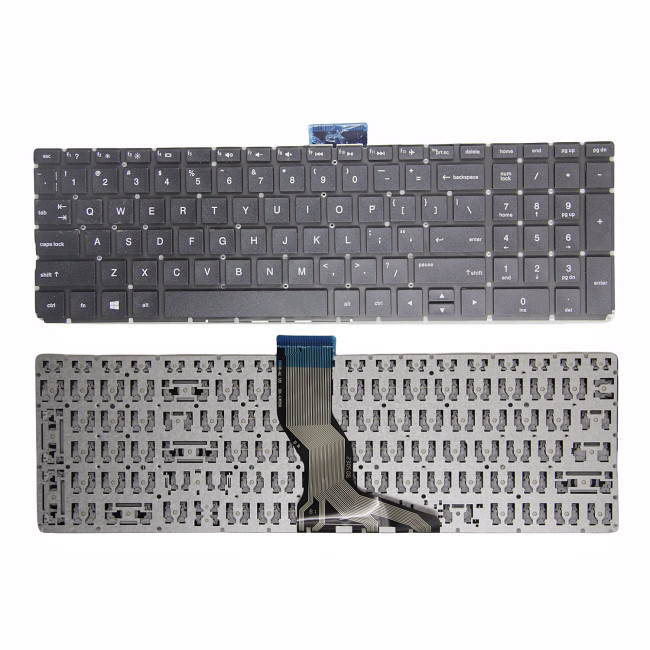 HP Pavilion 15-BS 15-BR 15-BW 15T-BR 15Q-BU 15T-BS 15Z-BW black US keyboard OEM - main product image