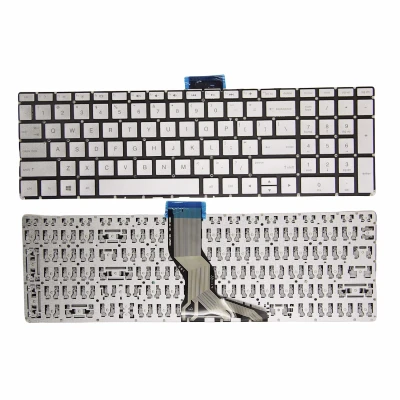 HP Pavilion 15-BS 15-BR 15-BW 15T-BR 15Q-BU 15T-BS 15Z-BW silver US keyboard OEM