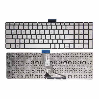 HP Pavilion 15-BS 15-BR 15-BW 15T-BR 15Q-BU 15T-BS 15Z-BW silver US keyboard original