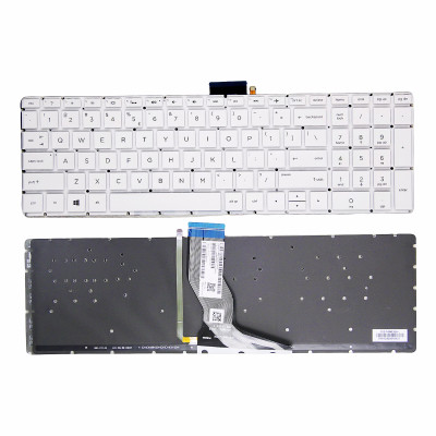 HP Pavilion 15-BS 15-BR 15-BW 15T-BR 15Q-BU 15T-BS 15Z-BW white backlit US keyboard original