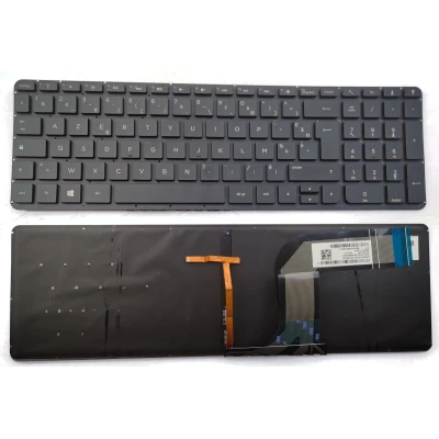 HP Pavilion 15-p 17-F 15-K 15-V backlit French FR keyboard 9Z.N9HBQ.90F NSK-CN9BQ 0F