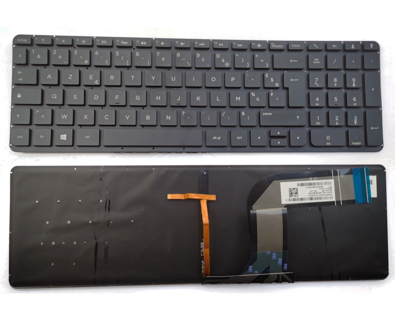 HP Pavilion 15-p 17-F 15-K 15-V backlit French FR keyboard 9Z.N9HBQ.90F NSK-CN9BQ 0F