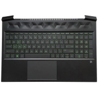 HP Pavilion Gaming 16-A, 16T-A, TPN-Q241, 16-a0000, 16-a0051wm, 16-a0032dx, backlit US keyboard palmrest touchpad