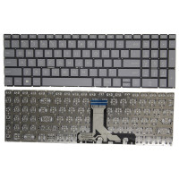 HP Pavilion Plus 16-AB, 16T-AB, 16-AB0000, 16-AB1000, gray US keyboard F1 smile