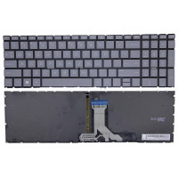 HP Pavilion Plus 16-AB, 16T-AB, 16-AB0000, 16-AB1000, gray backlit US keyboard F1 question