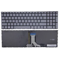 HP Pavilion Plus 16-AB, 16T-AB, 16-AB0000, 16-AB1000, gray backlit US keyboard F1 question