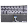HP Pavilion 16-AF, 16-AF0000, 16-AG, 16-AG0000, 16-BC, silver gray backlit US keyboard F1 question