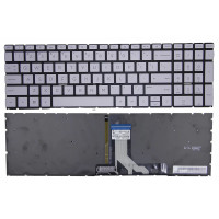 HP Pavilion Plus 16-AB, 16T-AB, 16-AB0000, 16-AB1000, silver gray backlit US keyboard F1 question