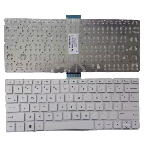 HP Pavilion X360 11-K 11-K000 11-K100 11-K024TU 11-K052TU white US keyboard - main product image