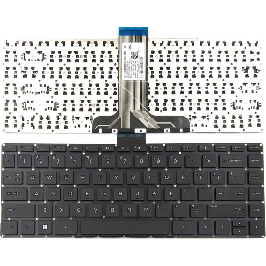 HP Pavilion X360 13-S 13T-S, Stream 14-AX 14T-AX 14-CB, Stream 14 Pro G3, US keyboard black - main product image