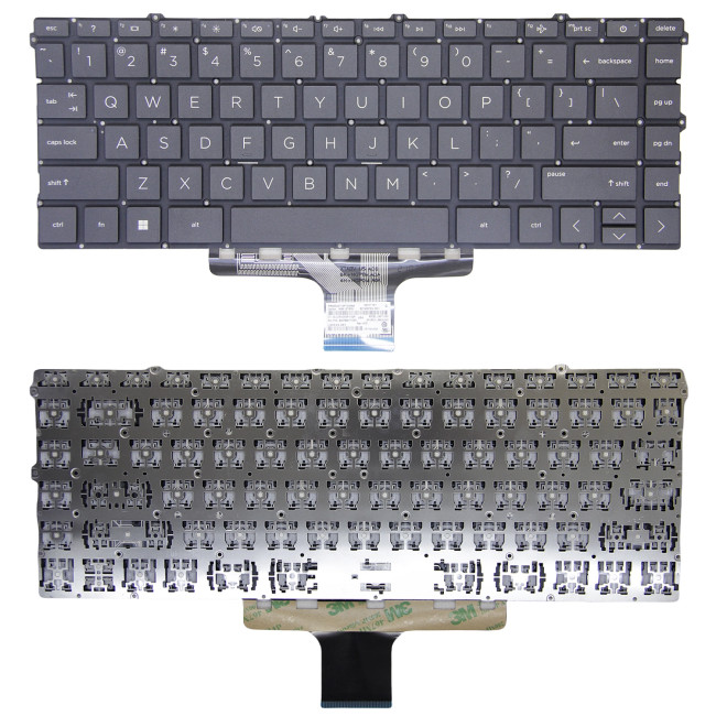 HP Envy x360 15-EW, 15-EY, 15Z-EY black US keyboard - main product image