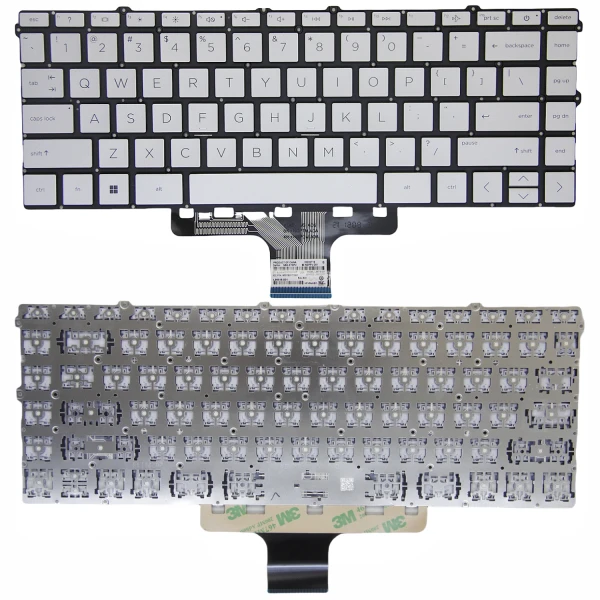 HP Envy x360 15-EW, 15-EY, 15Z-EY silver US keyboard - main product image