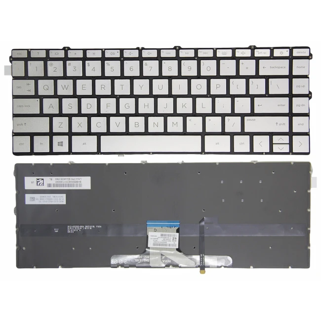 HP Pavilion x360 14-EP, 14T-EP silver backlit US keyboard - main product image