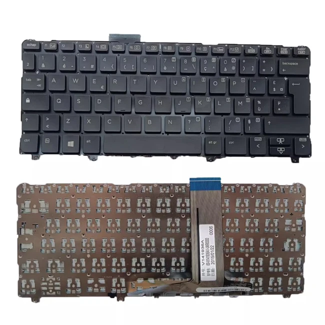 HP Pro X2 612 G1 9Z N9WUV 201 French FR keyboard - main product image