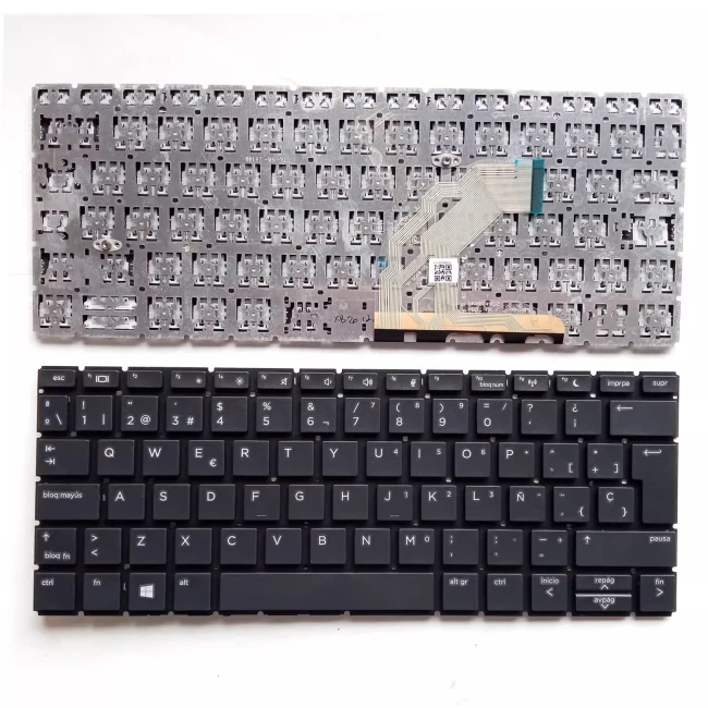 HP ProBook 430 G6 435 G6 Spanish SP keyboard - main product image