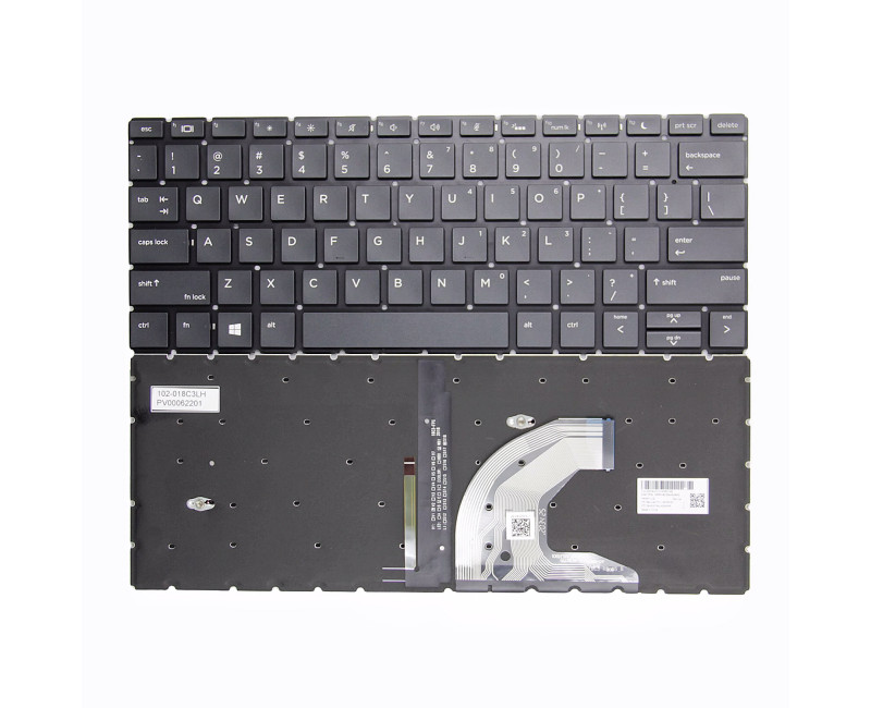 HP ProBook 430 G6 G7, 435 G7, HSN-Q14C, HSN-Q23C, backlit US keyboard - additional view 