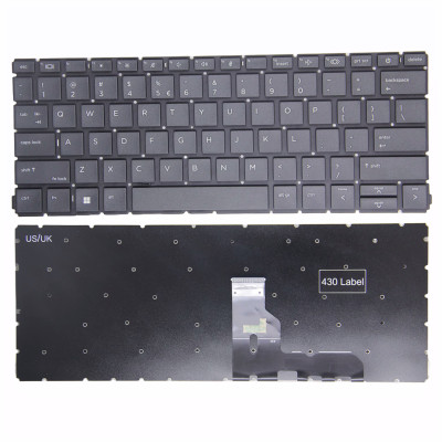 HP ProBook 430 G8 G9, x360 435 G7 G8 US keyboard