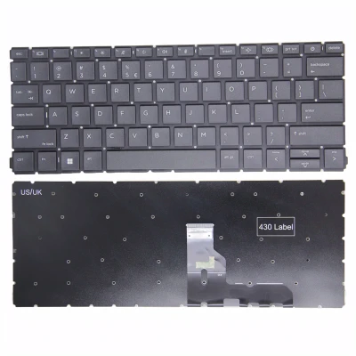 HP ProBook 430 G8 G9, x360 435 G7 G8 US keyboard