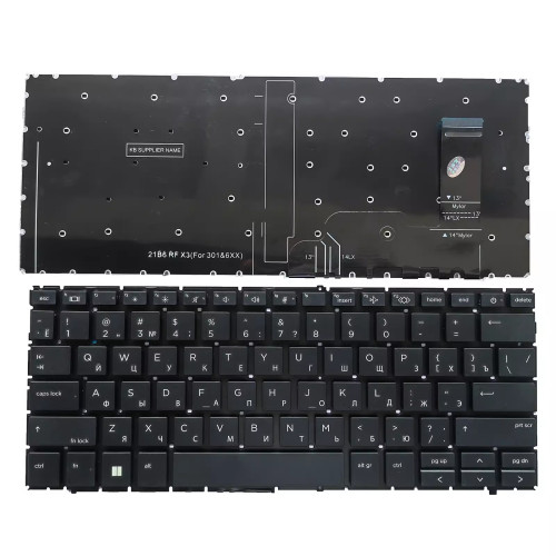 HP ProBook 440 G9 445 G9 Russian RU keyboard - main product image