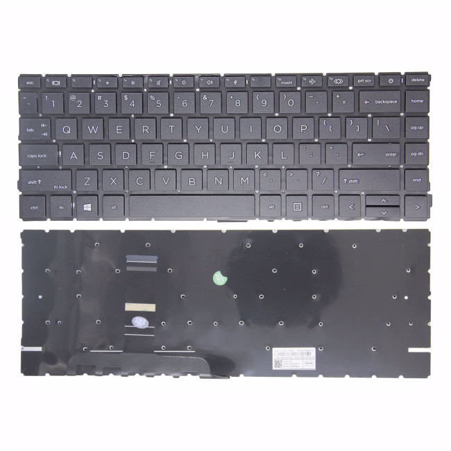 HP ProBook 640 G8, 645 G8, EliteBook 640 G9 G10 US keyboard - main product image