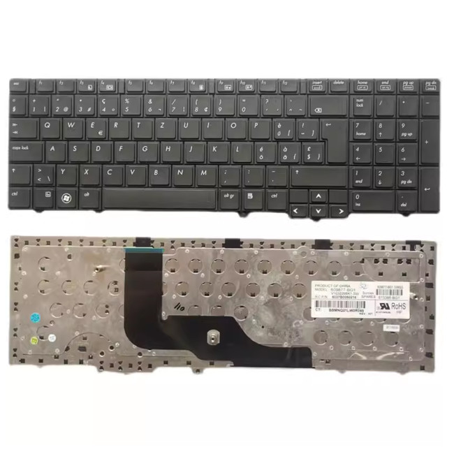 HP ProBook 6540b 6545b 6550b 6555b Swiss SW keyboard - main product image
